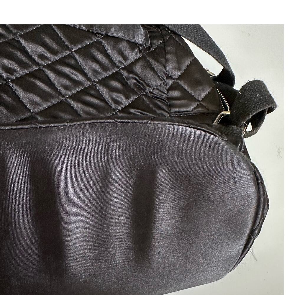 Missguided x Barbie Black Satin Backpack - Picture 4 of 13